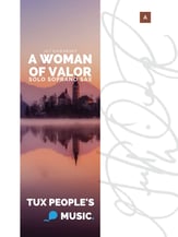 A Woman of Valor for Solo Soprano Sax cover